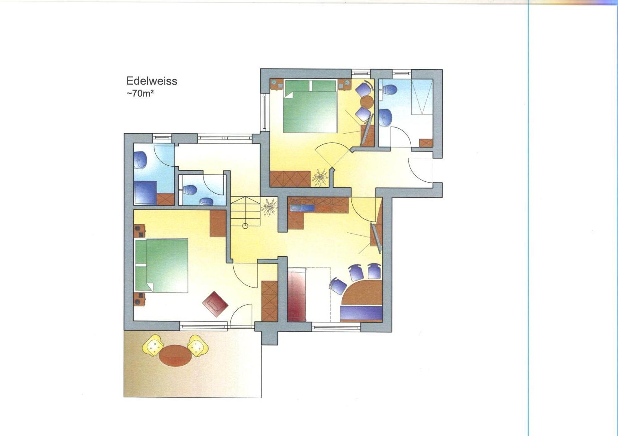 Das Edelweiss - Apartment Kuprian Рід-ім-Оберіннталь Екстер'єр фото